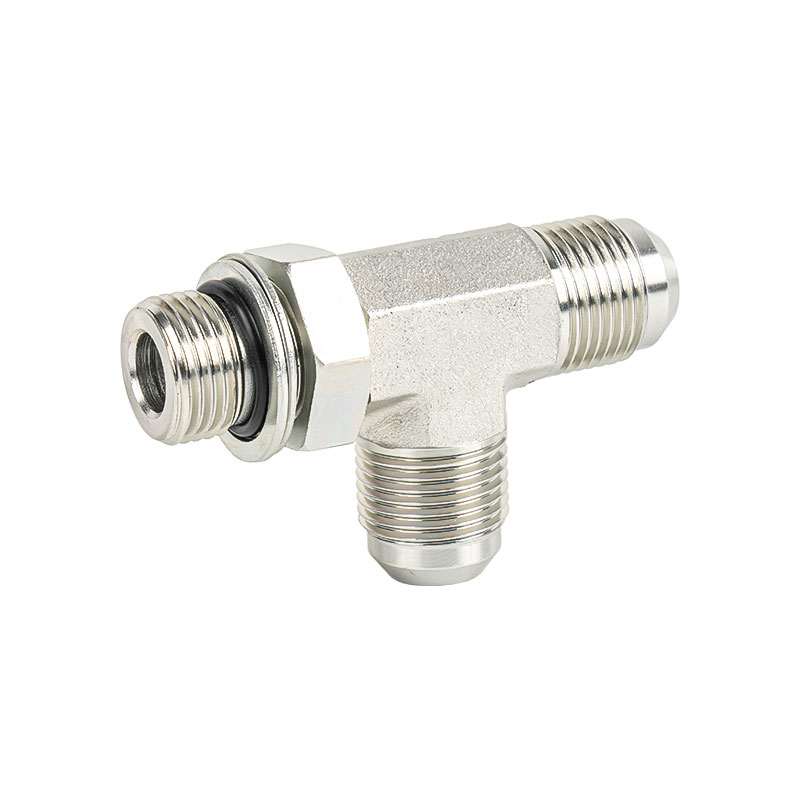 Ajjg 90 ° elbow jic male 74 ° cone tee fitting